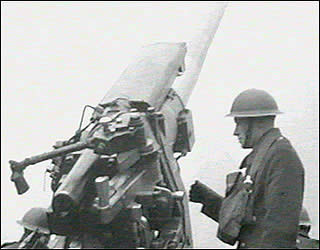 Anti-aircraft gunner