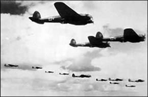 German Air Raid